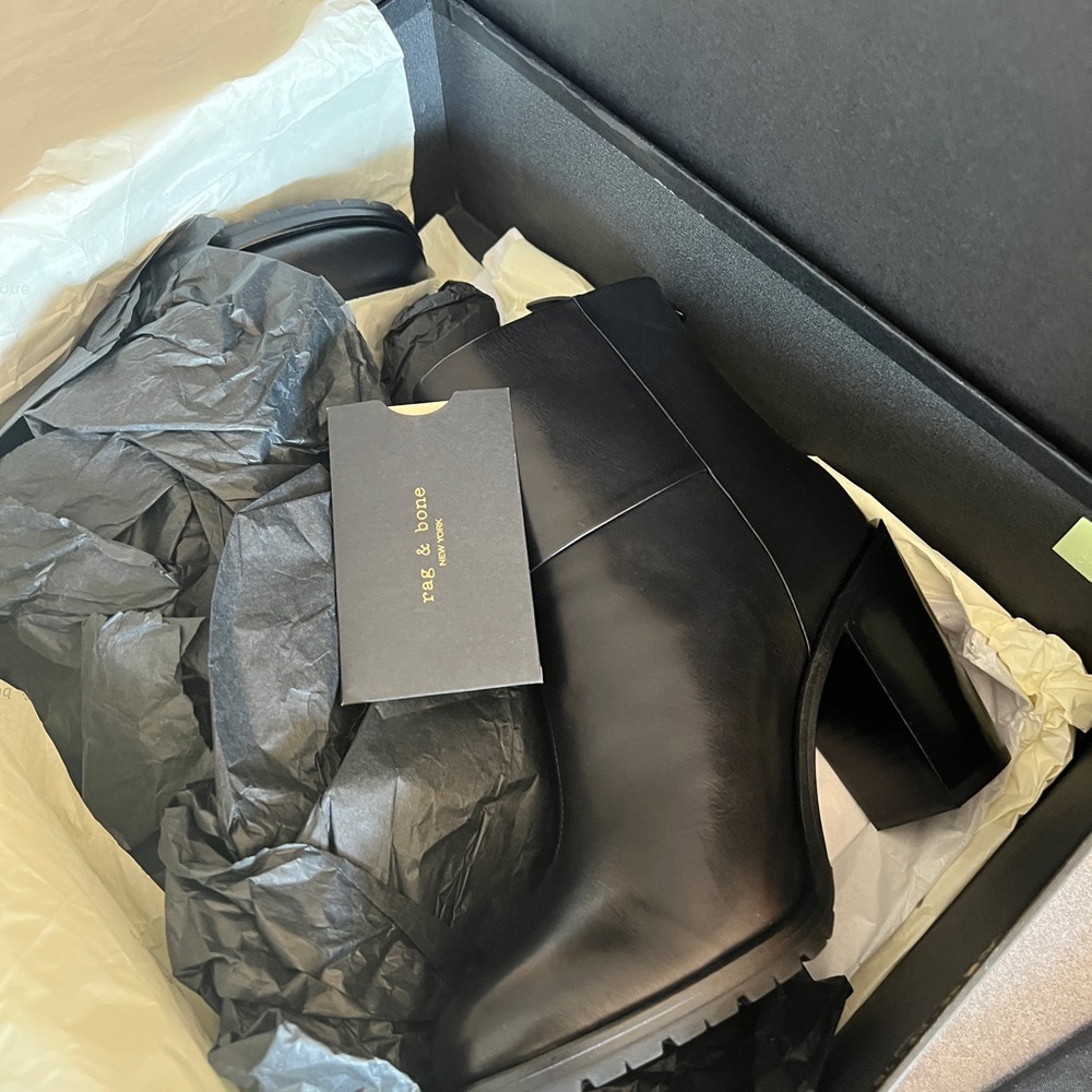 Rag & Bone Newbury 2.0 Black Boots